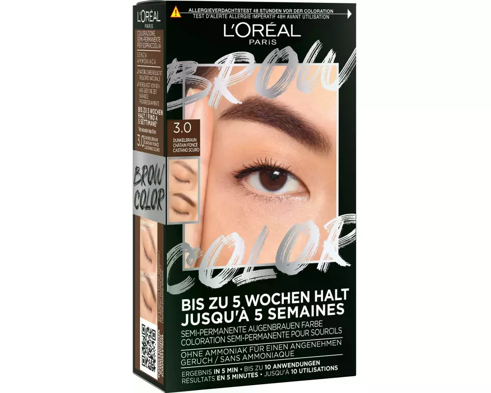 L'Oréal Paris Augenbrauenfarbe Brow Color 3.0 Dunkelbraun