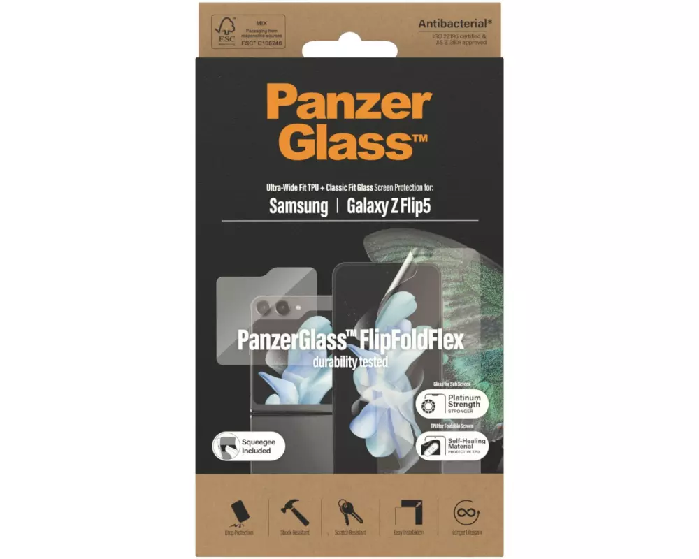Panzerglass Displayschutz Duo-Pack Galaxy Z Flip 5