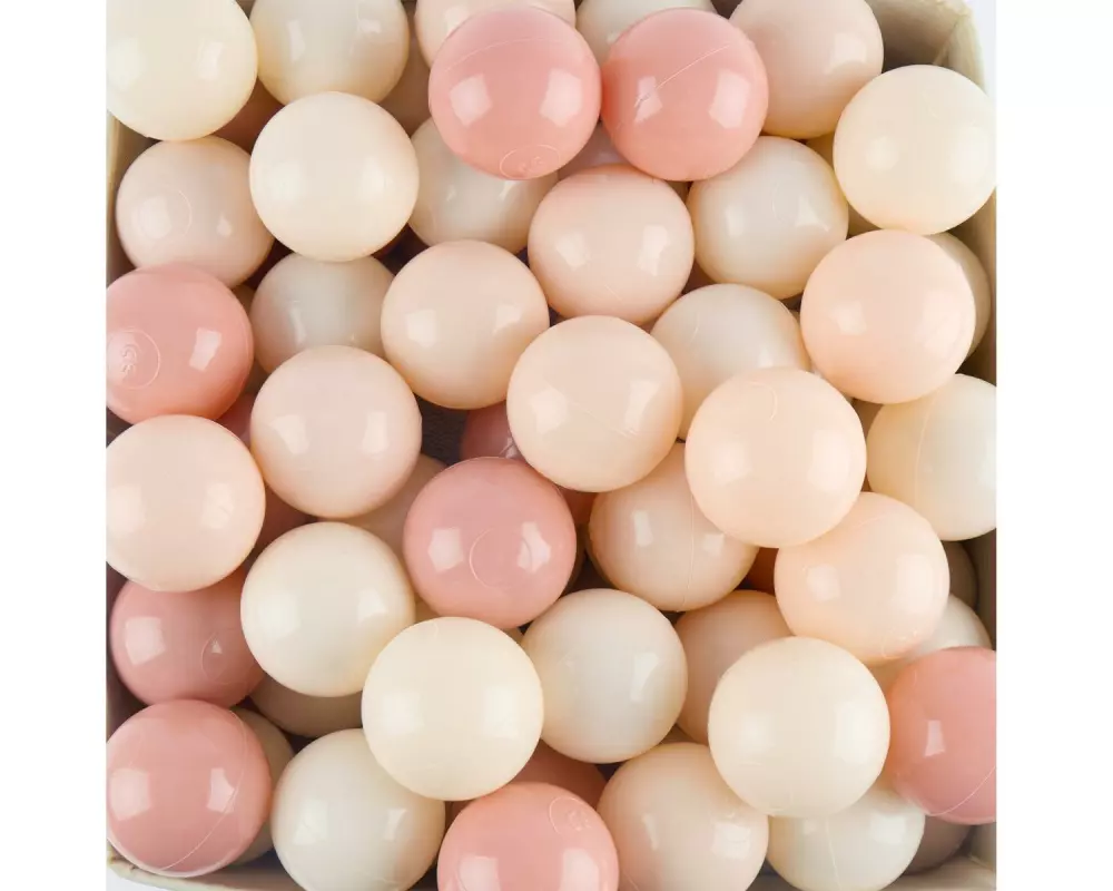 bieco 100 Bälle Rosa, 100 Stück