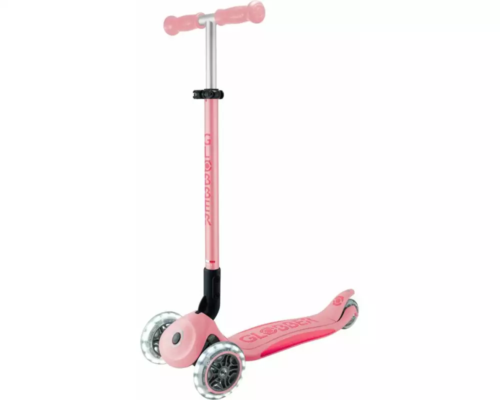GLOBBER Primo Foldable Plus Lights Mini Hellrosa