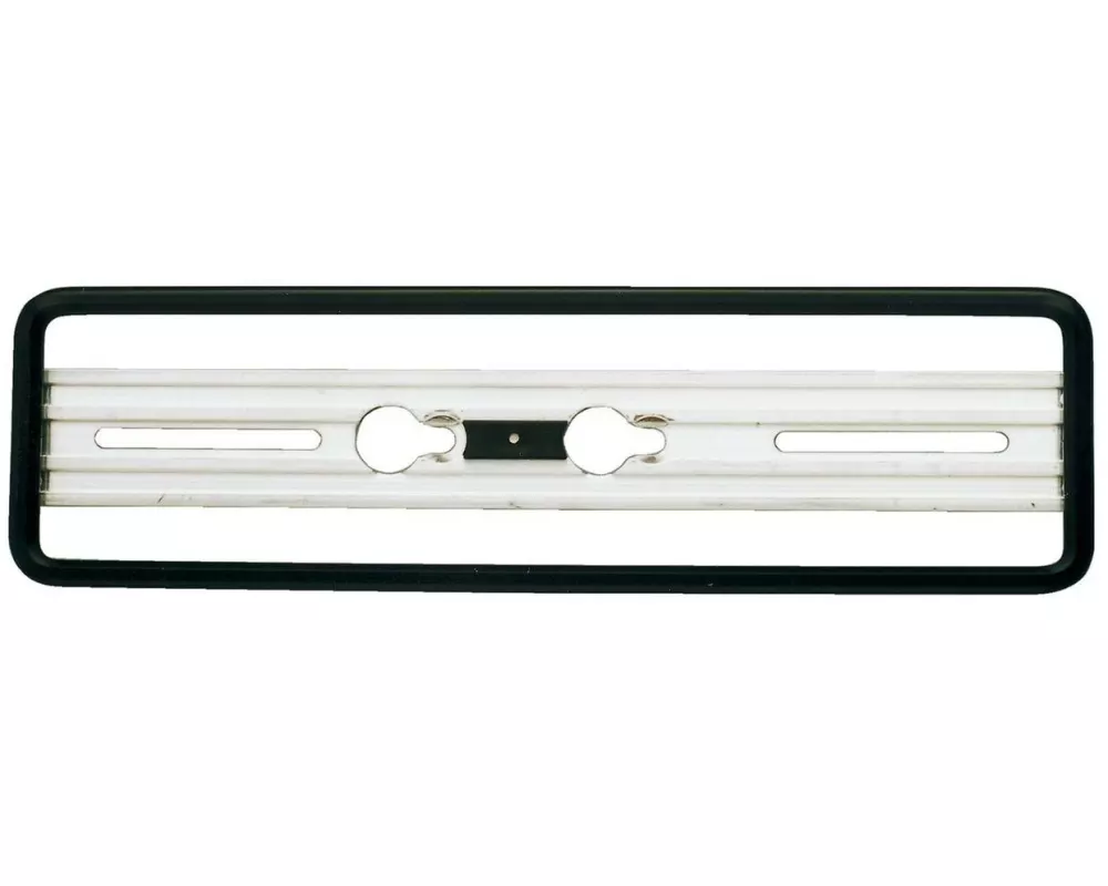 Quick-fix Kennzeichenhalter Schwarz, 30 × 8 cm