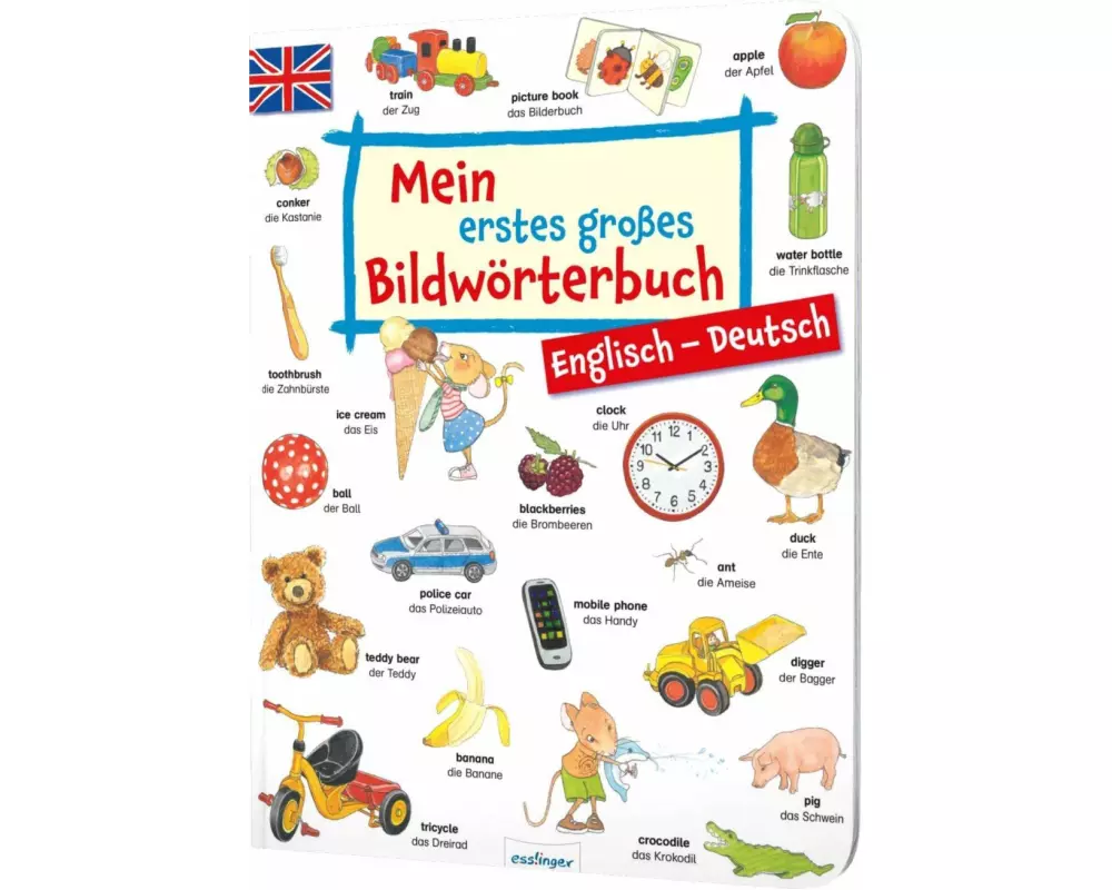 Mein erstes großes Bildwörterbuch – Englisch/Deutsch