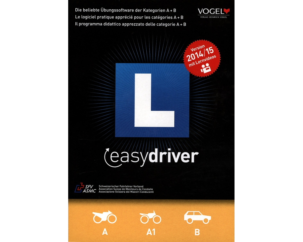 easydriver. Version 2014/15. A/A1/B