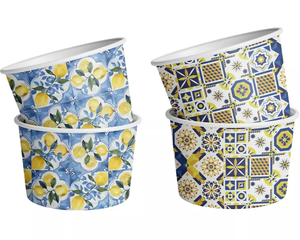 Decora Eisbecher – Limoni - 100 ml 12 Stück