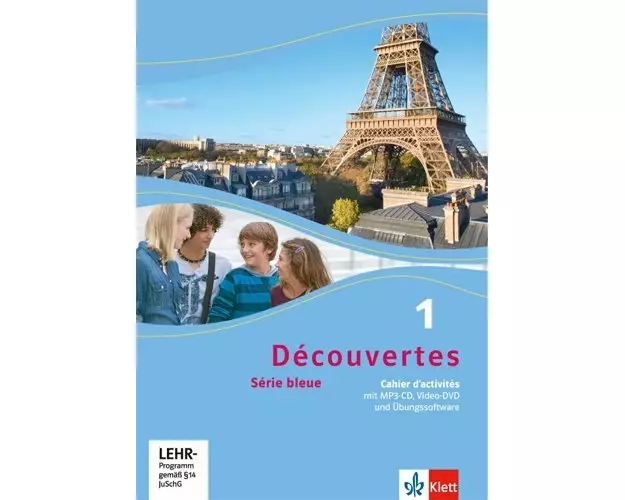 Découvertes Série bleue 1. Cahier d'activités mit Audios, Filmen und Übungssoftware 1. Lernjahr