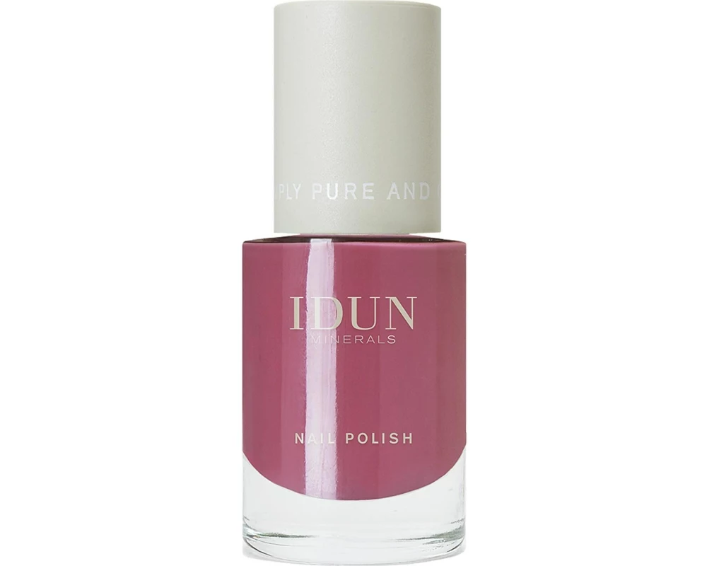 IDUN MINERALS Nagellack Rodonit tief violett-rosa