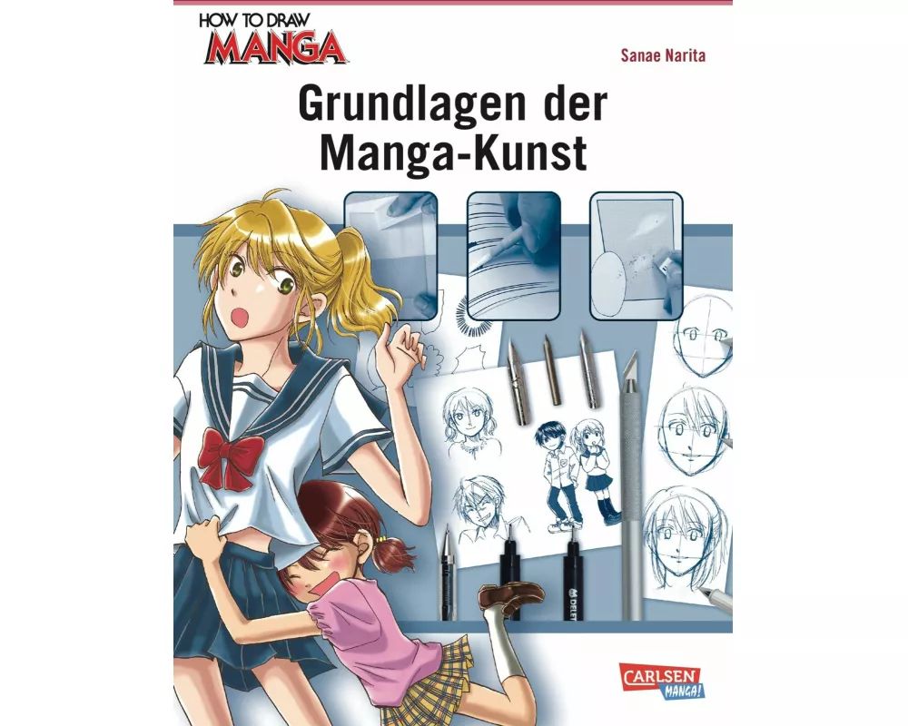 How To Draw Manga: Grundlagen der Manga-Kunst