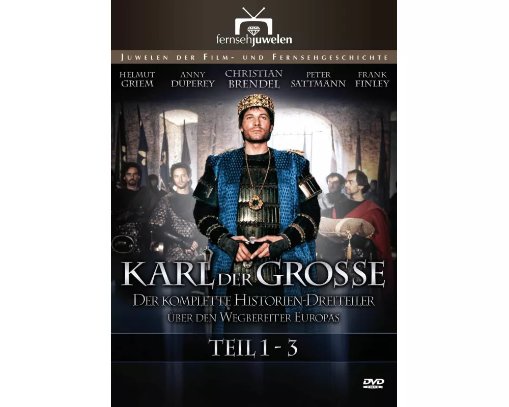 Karl der Große - Der komplette Historien-Dreiteiler (Fernsehjuwelen)