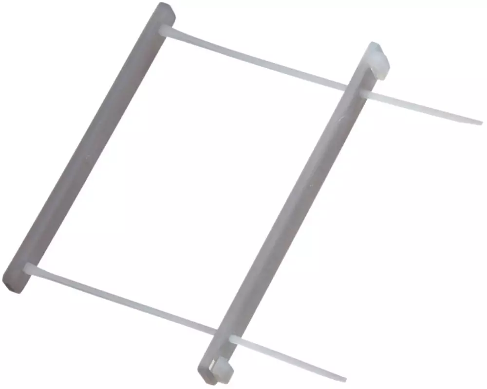 Leitz Heftverschluss mit Doppellochung, 50 Stück