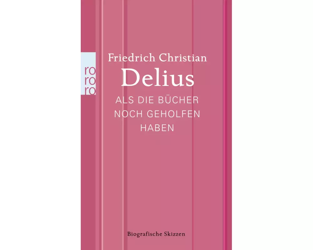 Als die Bücher noch geholfen haben