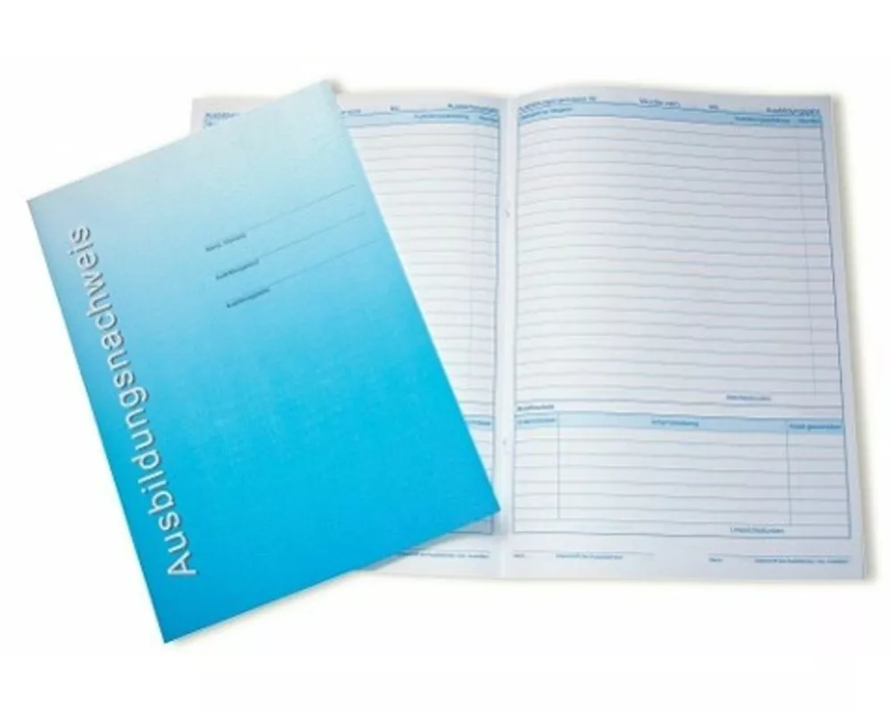 Ausbildungsnachweisheft - wöchentliche Eintragung der Berichte