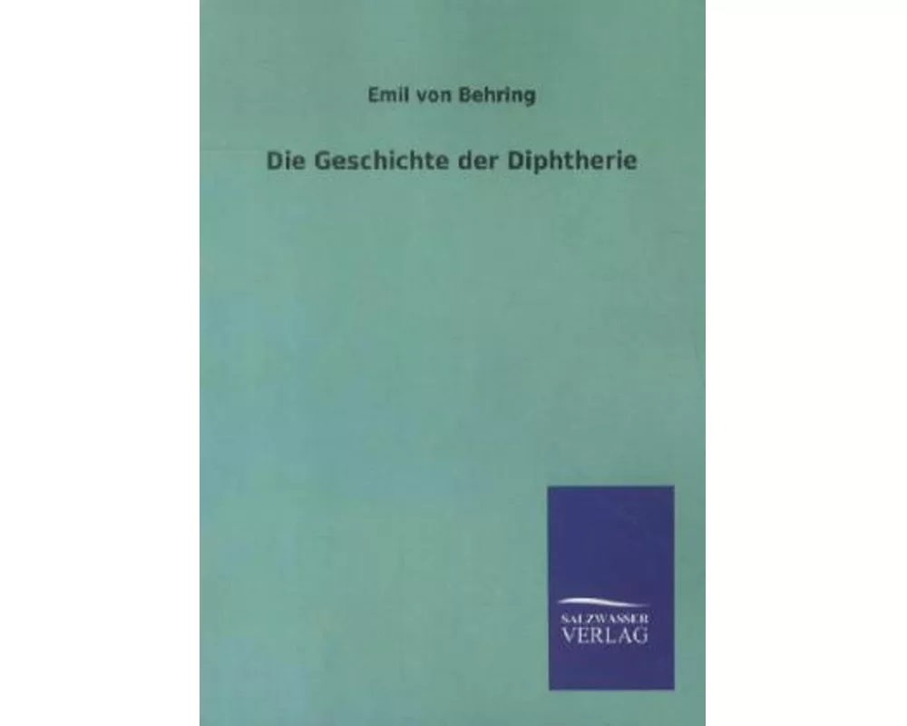 Die Geschichte der Diphtherie