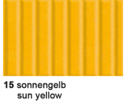 URSUS Wellkarton 50x70cm 9202215 260g, sonnengelb