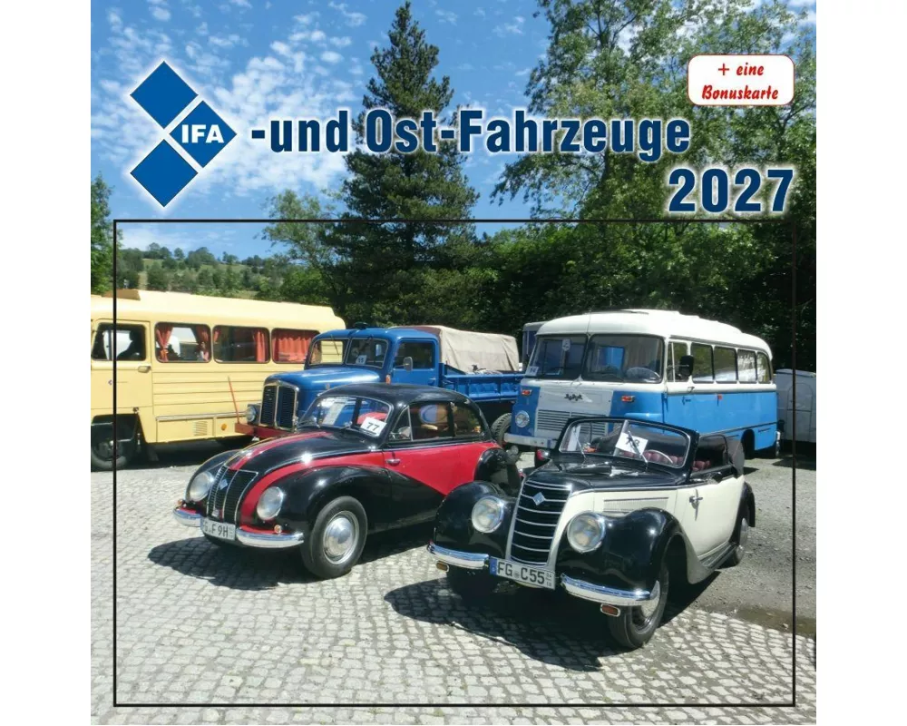 Kalender IFA- und Ost-Fahrzeuge 2027