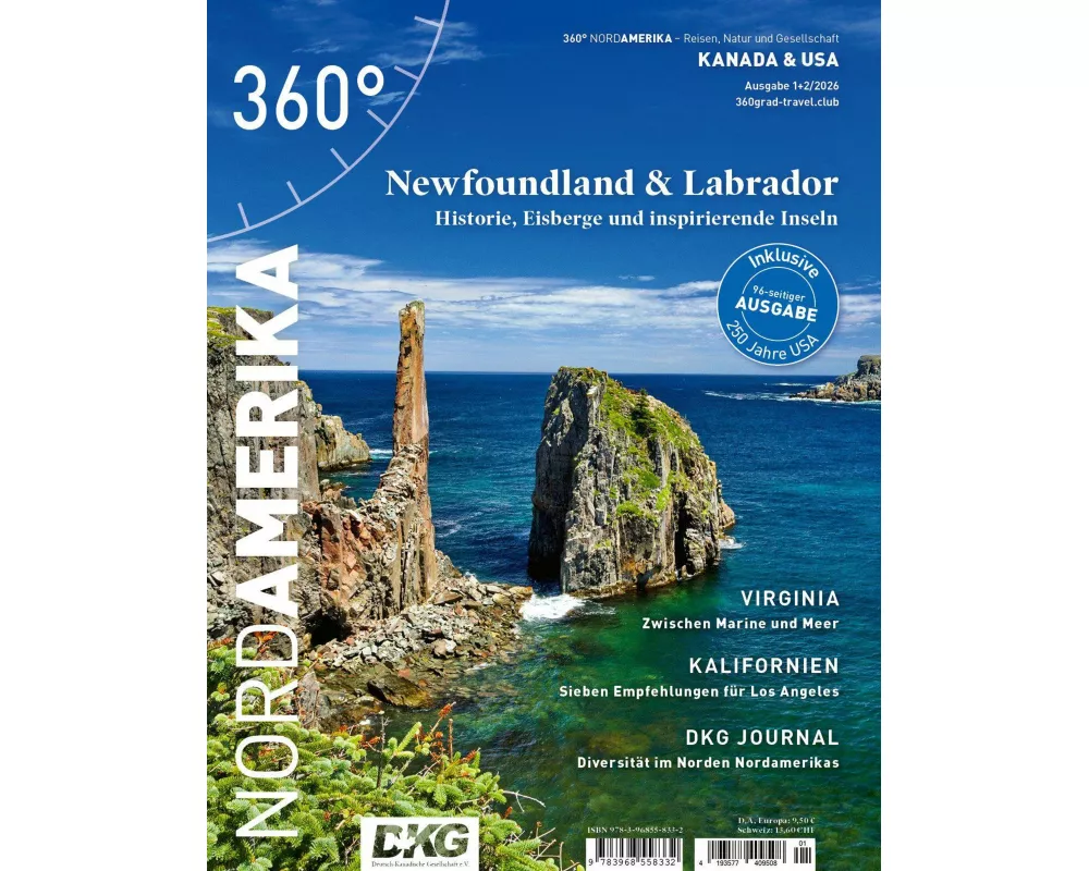 360° NordAmerika - Doppelausgabe 1+2/2026