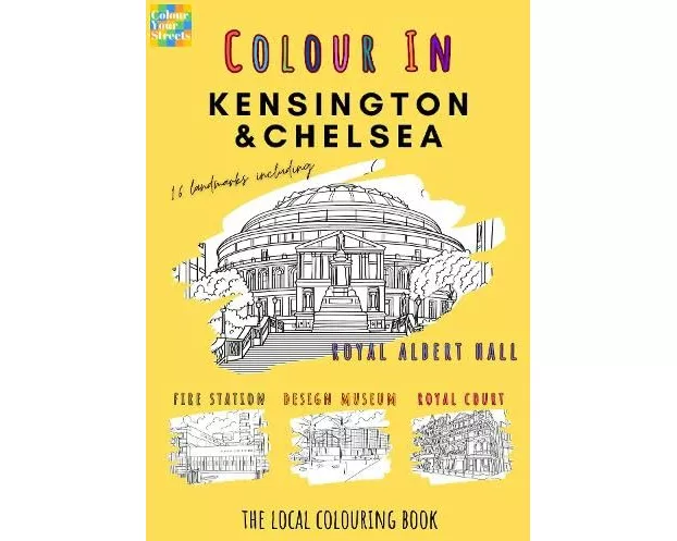 Kensington & Chelsea Colouring Book (A4)