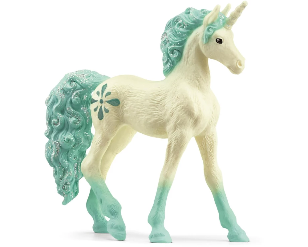 Schleich Spielzeugfigur bayala Sammeleinhorn Aquamarin