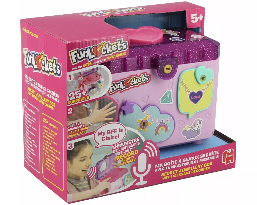 Funlockets - Geheimes Schmuckkästchen mit Aufnahmegerät