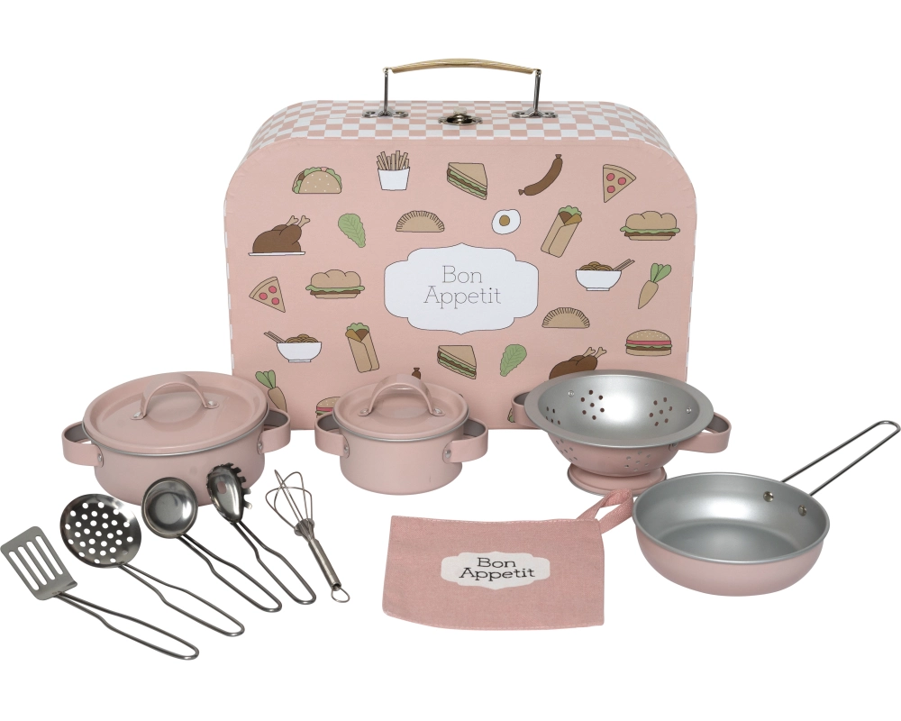 JABADABADO Küchenset 29x20x9cm G12026 Bon Apetit, pink