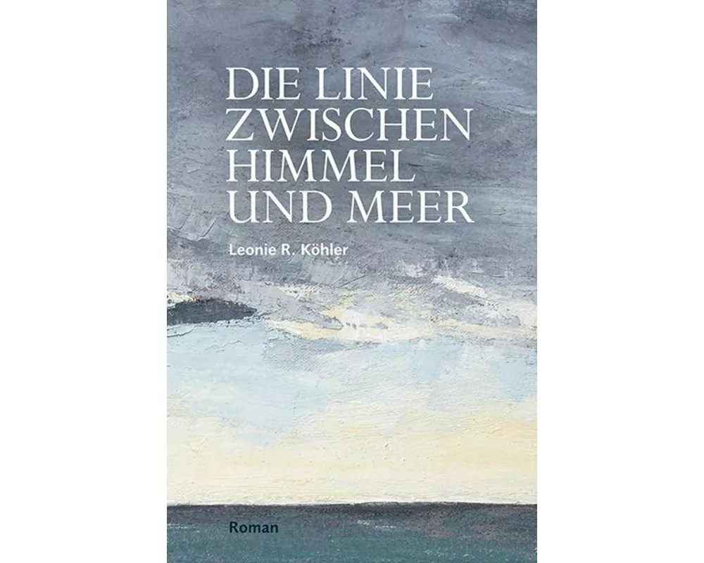 Die Linie zwischen Himmel und Meer
