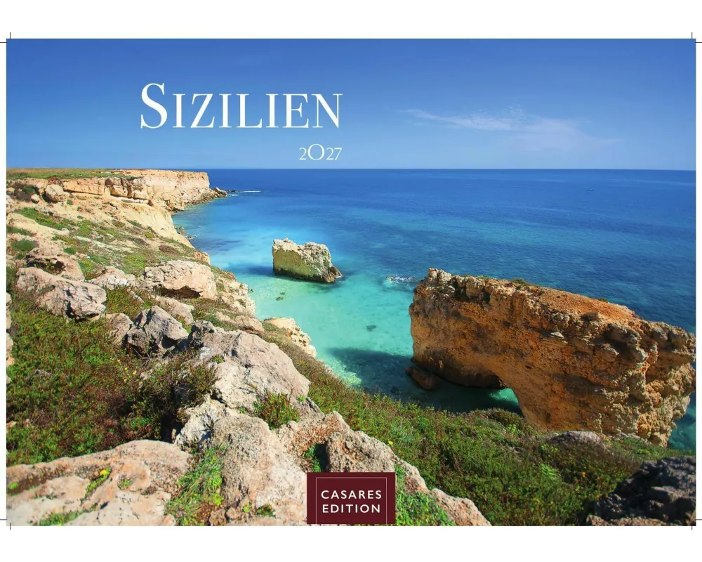 Sizilien Kalender 2027 - Wandkalender | Fotokalender Italien 24x35 cm - . mit atemberaubenden Fotos von Sizilien