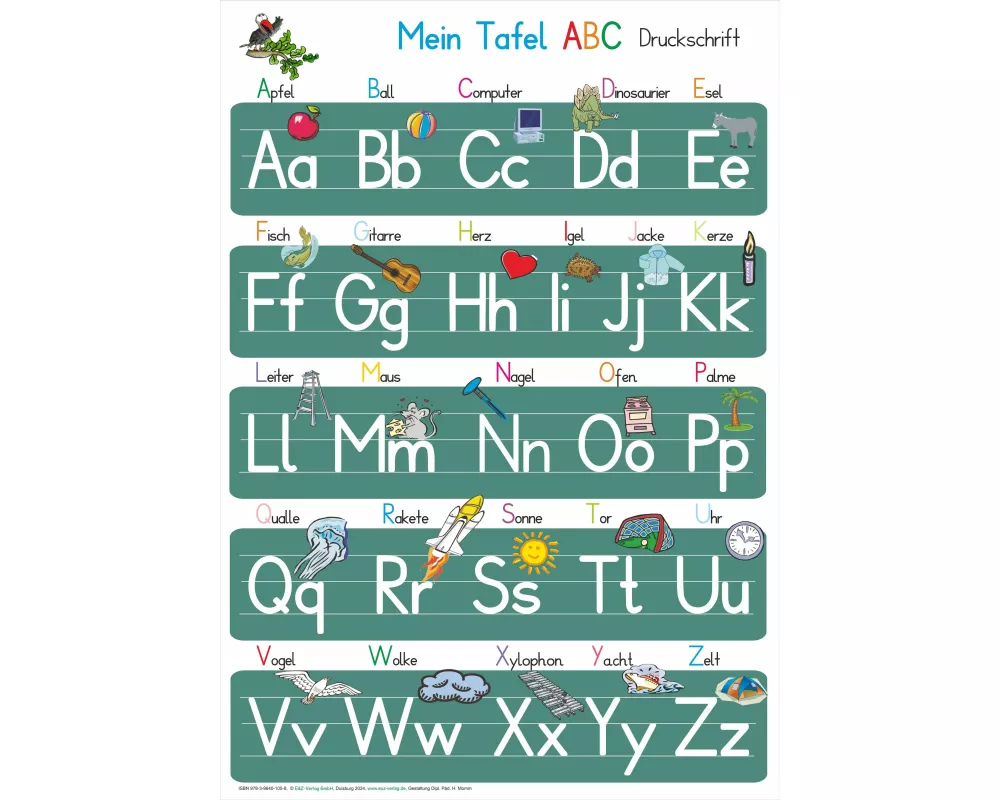 Mein Tafel-ABC in Druckschrift