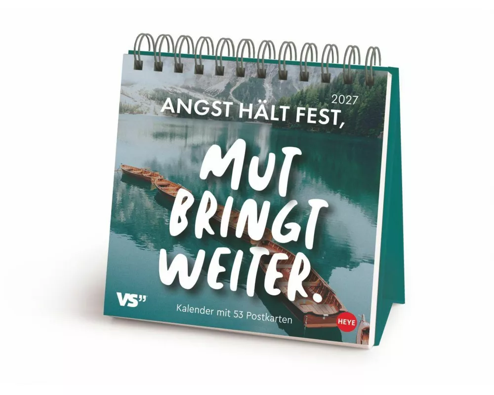 Visual Statements Premium-Postkartenkalender 2027