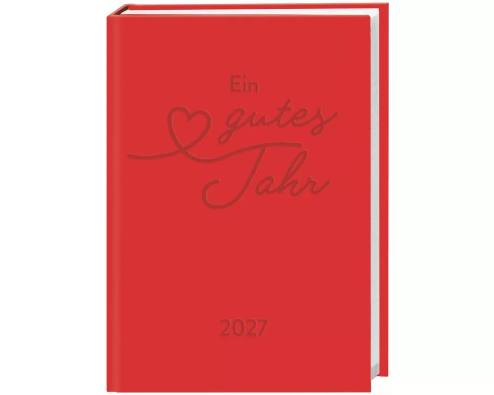Kalenderbuch A7 koralle 2027