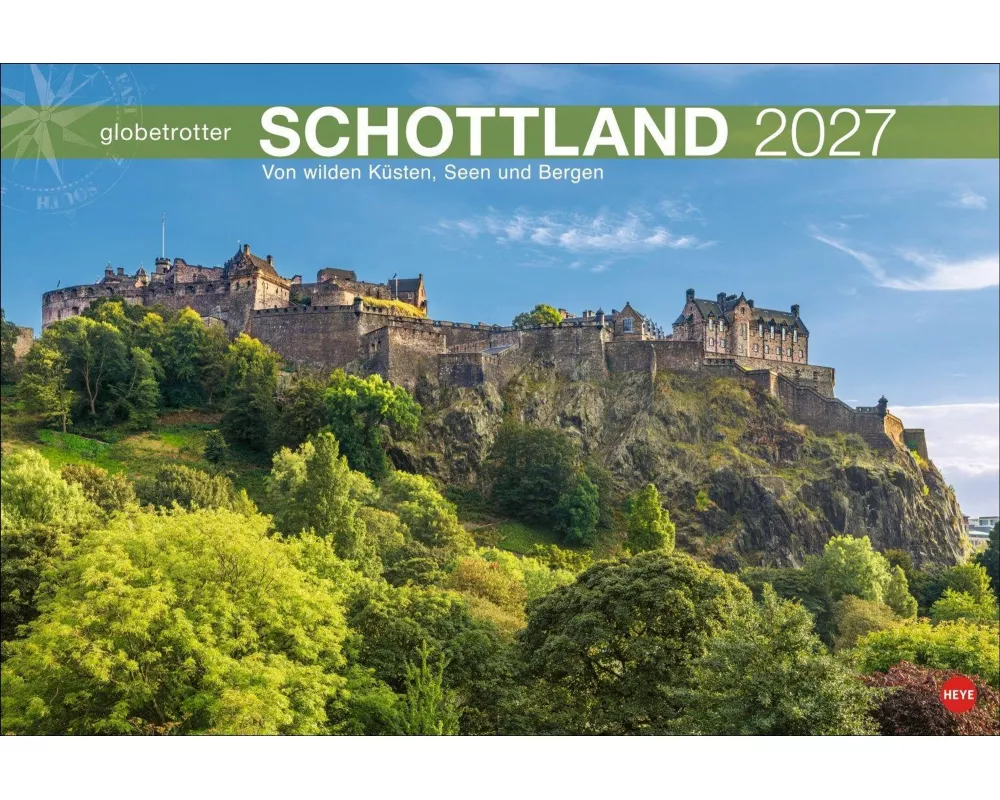 Schottland Globetrotter Kalender 2027 - Von wilden Küsten, Seen und Bergen