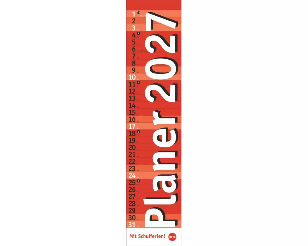 Langplaner, rot 2027