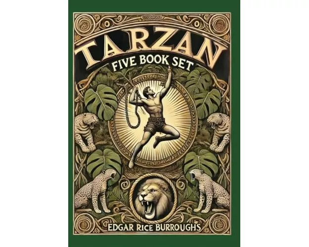 Tarzan 5 Book Set (Collector's Edition) (Laminated Hardback with Jacket)