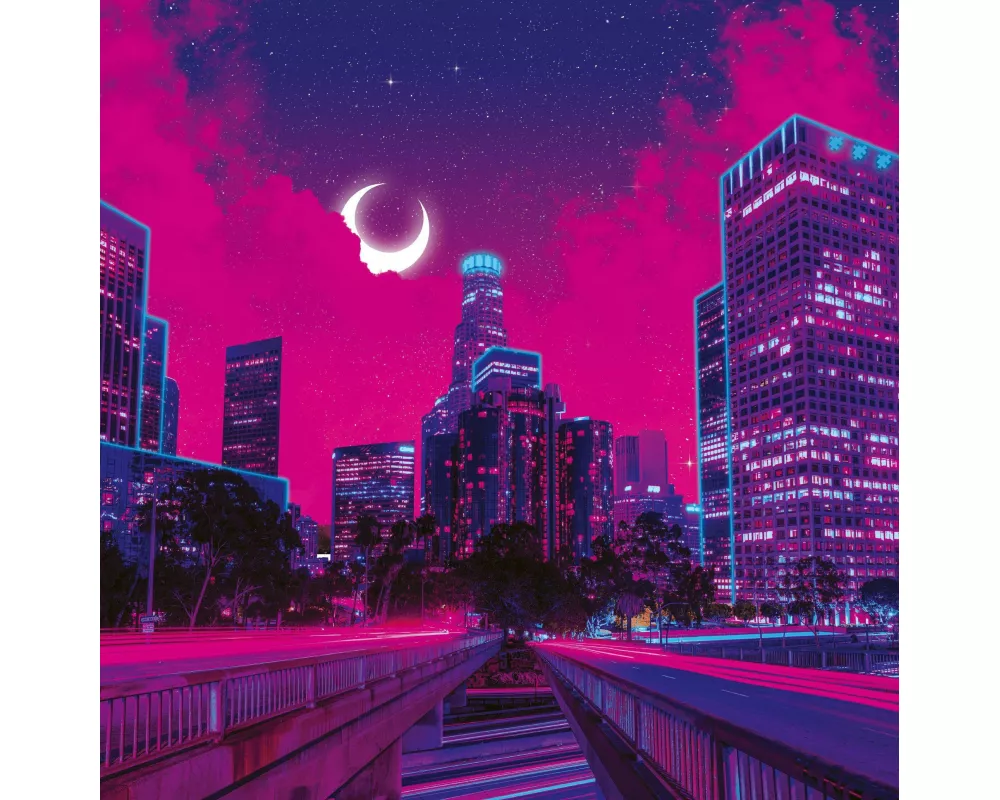 Neon Puzzle 500 Teile – Los Angeles