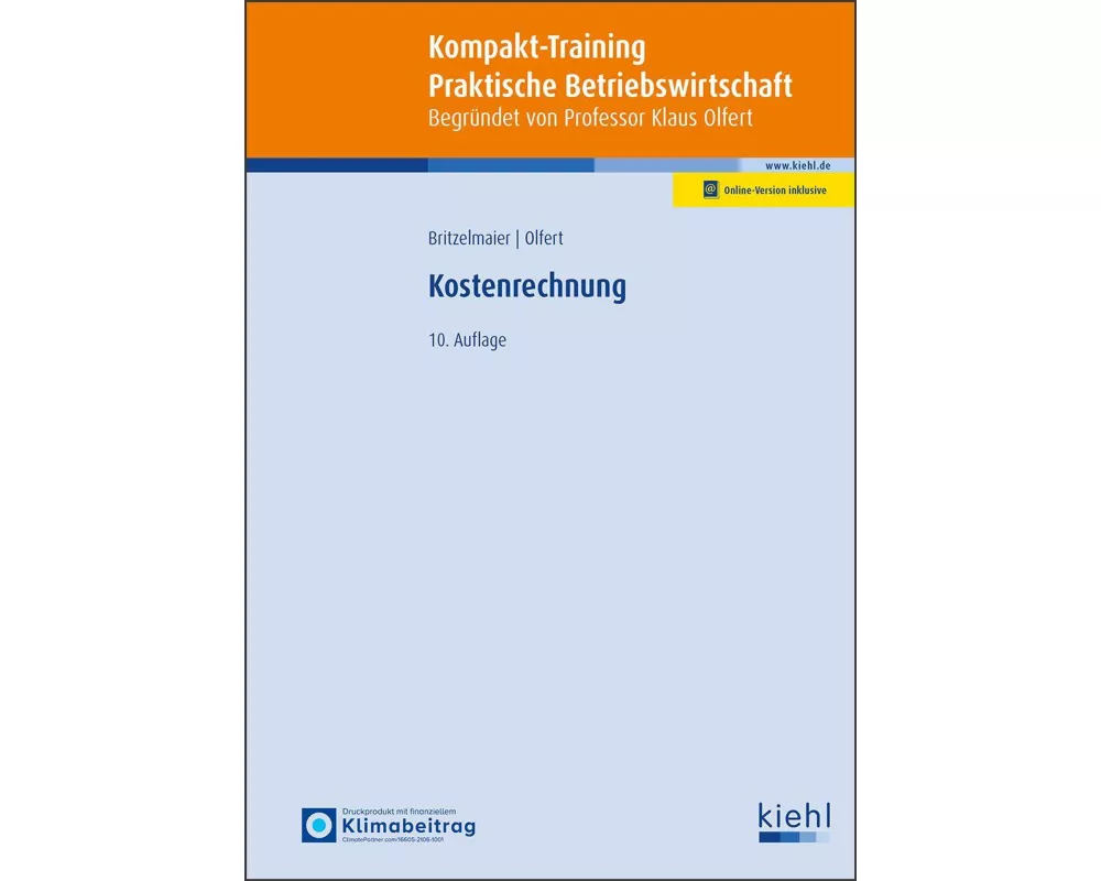 Kompakt-Training Kostenrechnung