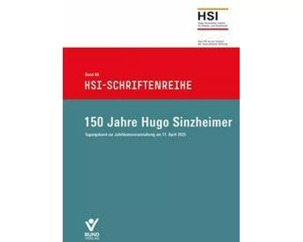 150 Jahre Hugo Sinzheimer