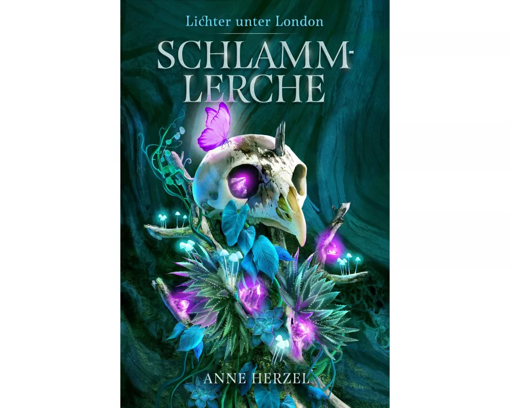 Schlammlerche (Lichter unter London) mit gestaltetem Farbschnitt