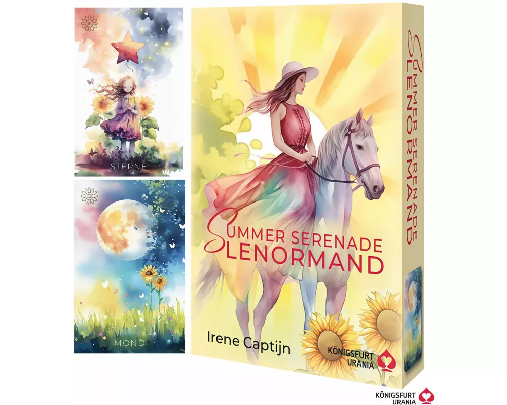 Summer Serenade Lenormand - 38 Lenormand-Karten und Booklet (DE)