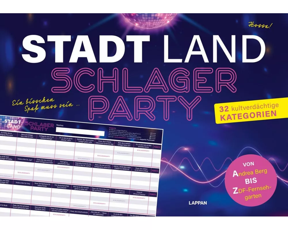 Stadt, Land, Schlagerparty