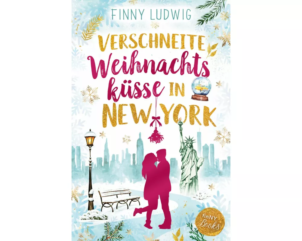 Verschneite Weihnachtsküsse in New York