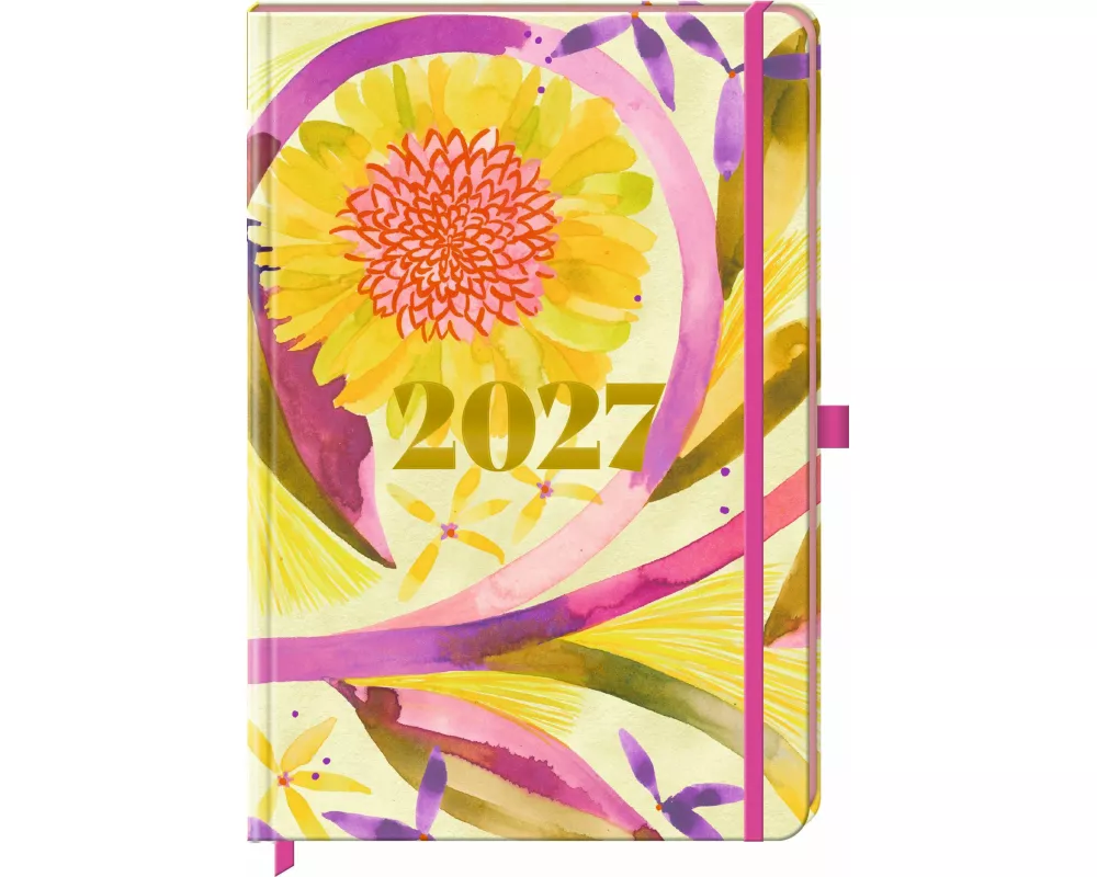 Wochenkalender 2027 - Yellow