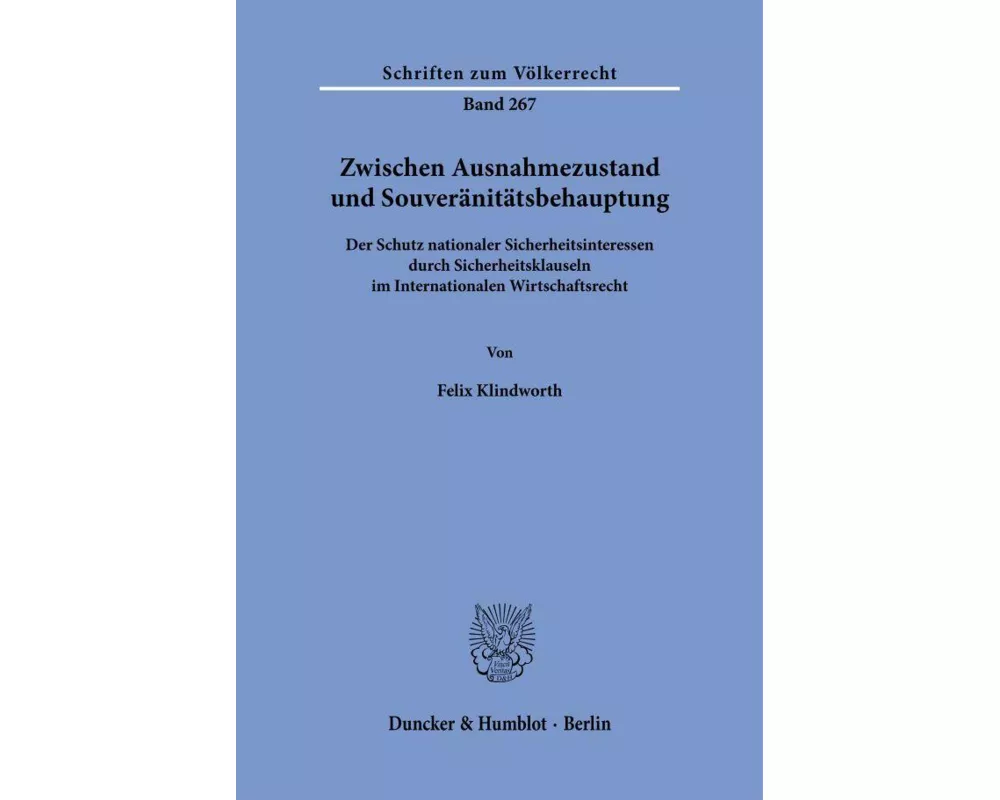 Zwischen Ausnahmezustand und Souveränitätsbehauptung