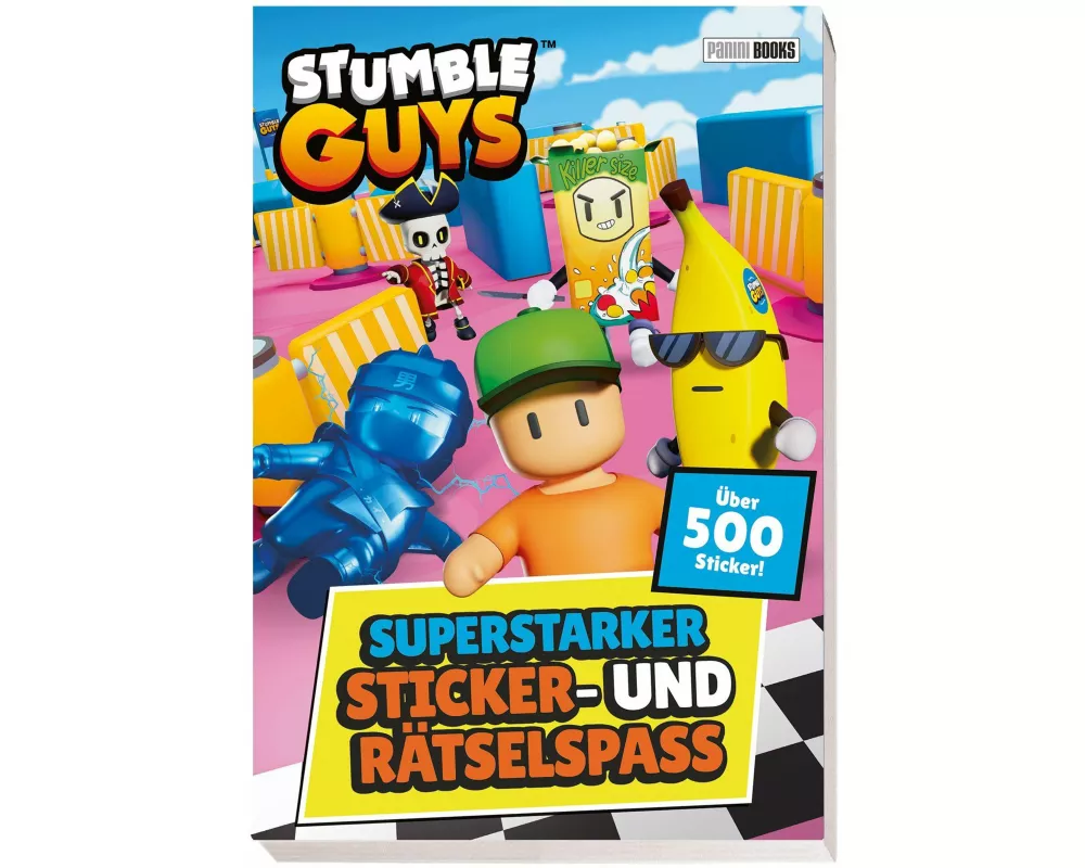 Stumble Guys: Superstarker Sticker- und Rätselspaß