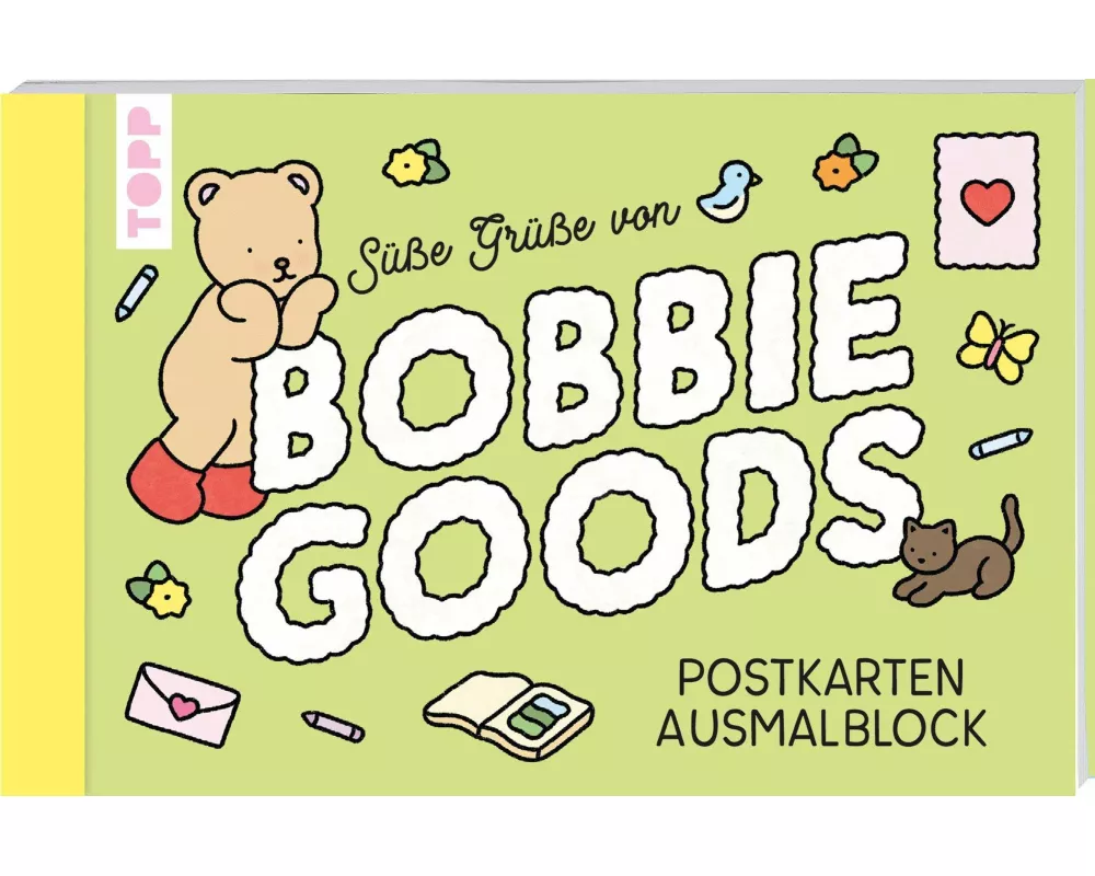 Bobbie Goods Postkarten Ausmalblock (offizielle deutsche Ausgabe)