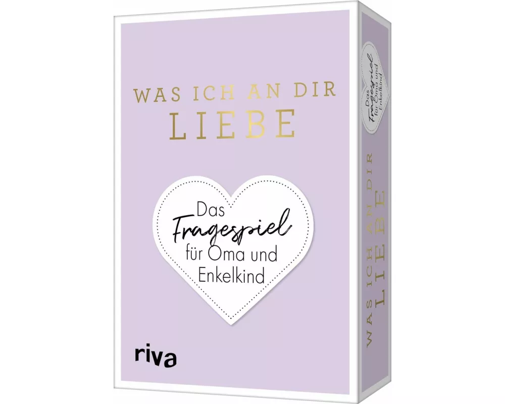 Was ich an dir liebe – Das Fragespiel für Oma und Enkelkind