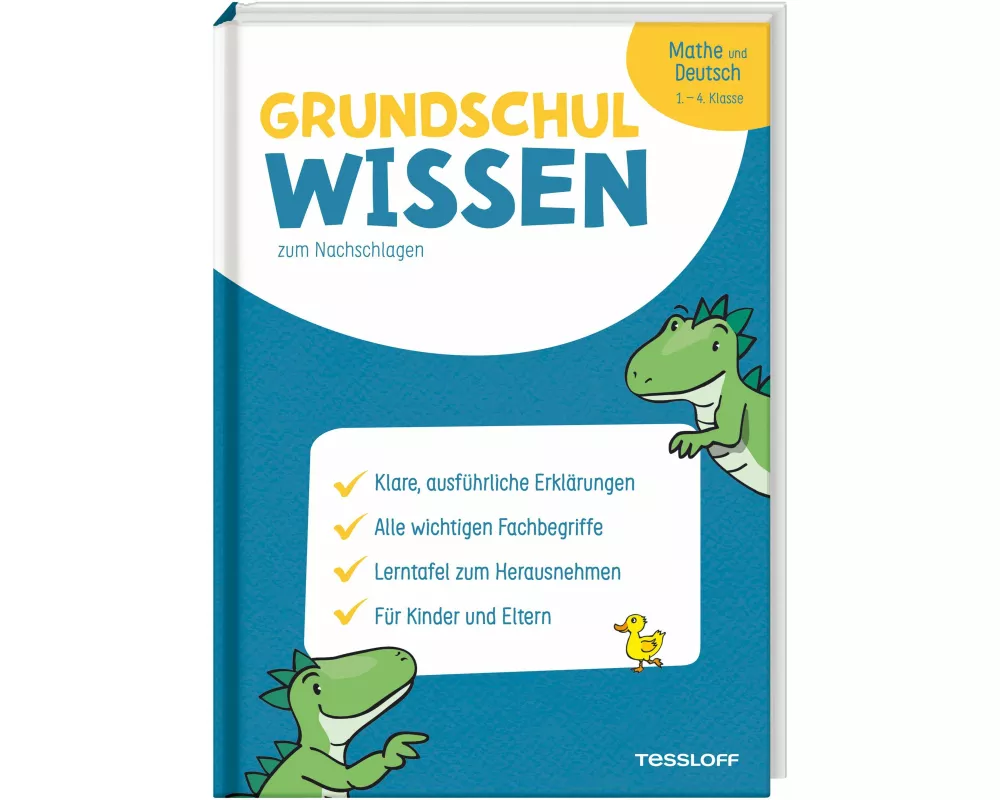 Grundschulwissen zum Nachschlagen. Mathe und Deutsch 1.–4. Klasse