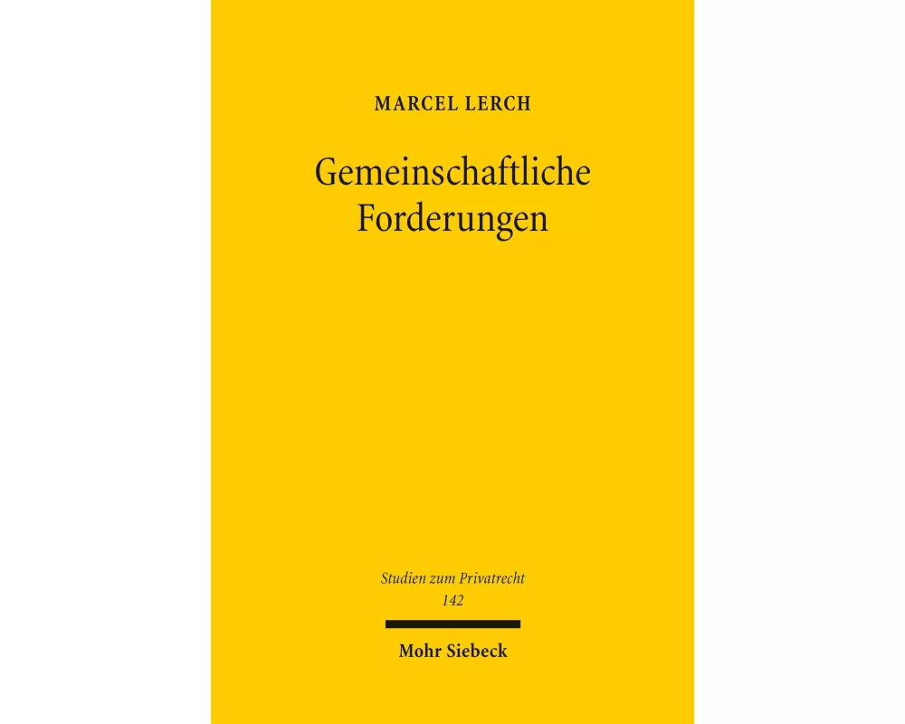 Gemeinschaftliche Forderungen