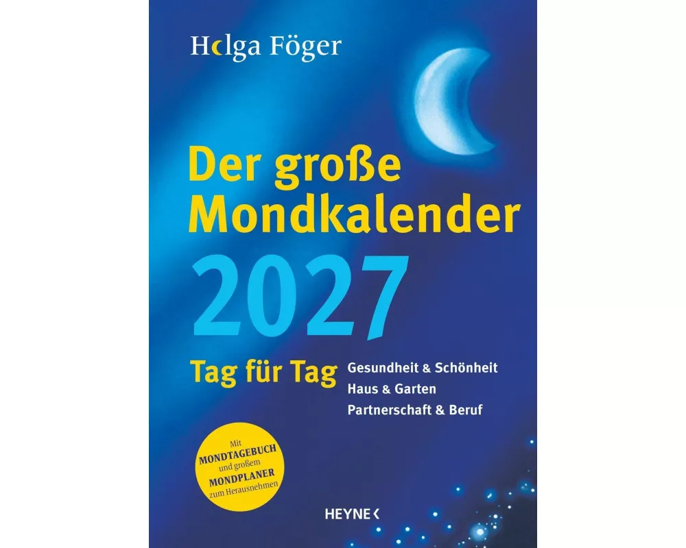 Der große Mondkalender 2027