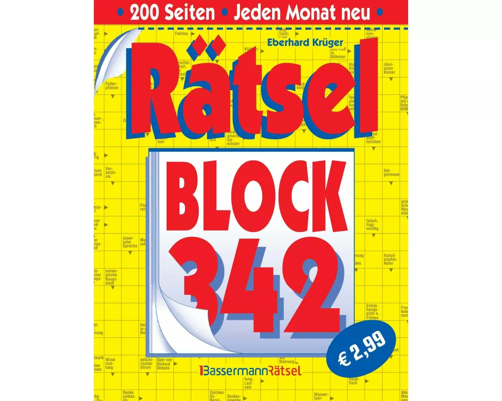 Rätselblock 342 (5 Exemplare à 2,99 €)
