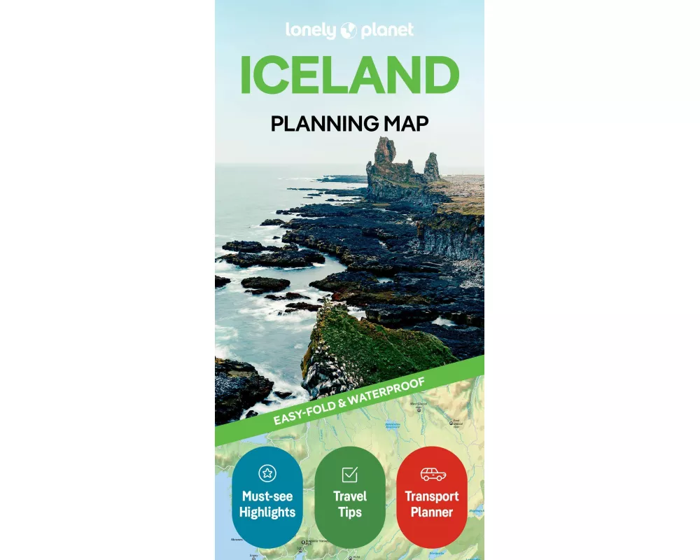 Lonely Planet Iceland Planning Map