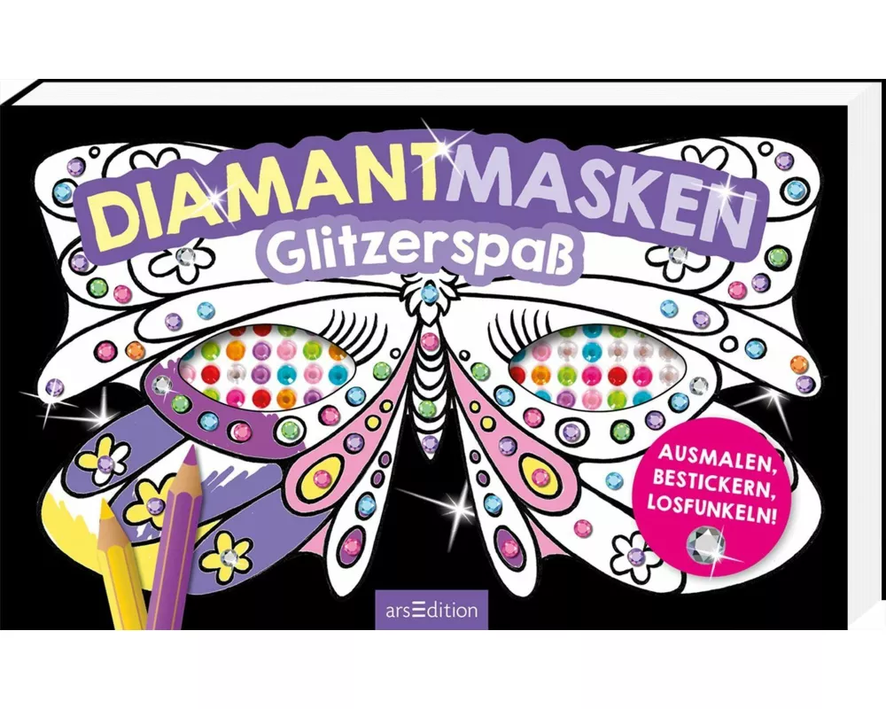 Diamantmasken – Glitzerspaß