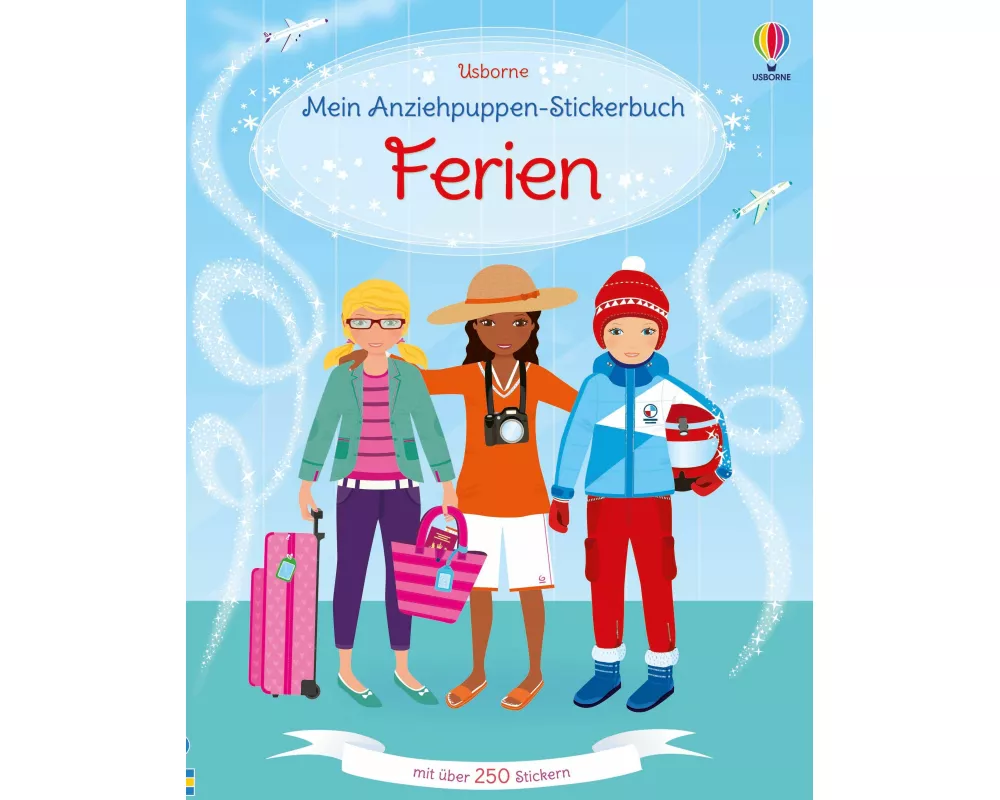 Mein Anziehpuppen-Stickerbuch: Ferien